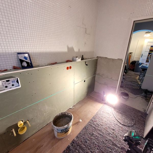 Dachbad im Bestand mit Gaube – und Gäste-WC, Tutzing · 2023–2024: Gäste-WC