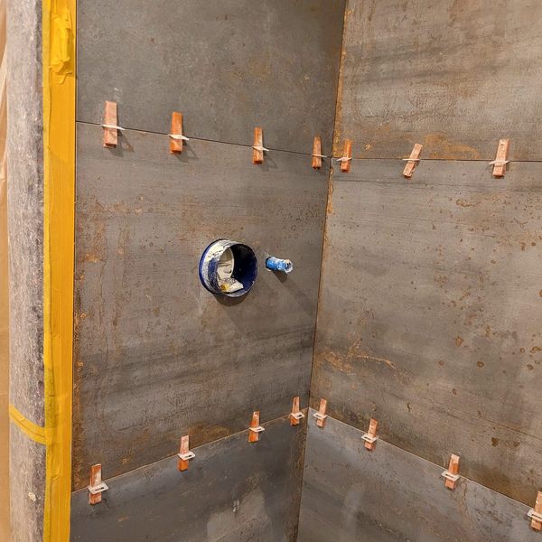 Badmodernisierung: Dusche statt Badewanne, Tutzing · 2024: Nivelliersystem